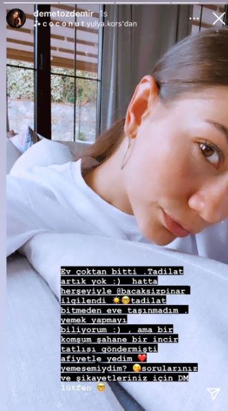 Demet Özdemir tek tek anlattı! Yeni eve taşınmadı! Yemek yapmayı da biliyor, incir tatlısını da yedi! 1