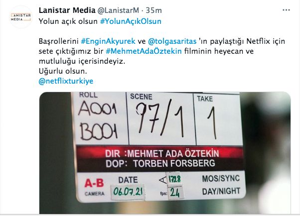 Engin Akyürek ve Tolga Sarıtaş'lı Yolun Açık Olsun filminin çekimleri başladı! 1