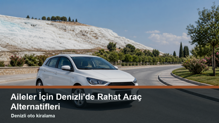 Aileler İçin Denizli’de Rahat Araç Alternatifleri